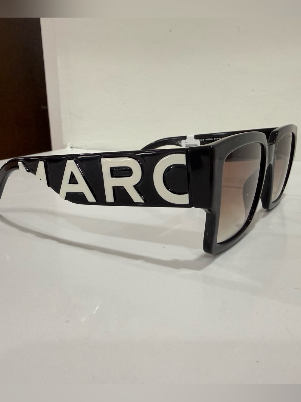 Marc Jacobs Black Sunglasses with Brown Gradient Lenses - Picture 2 of 7